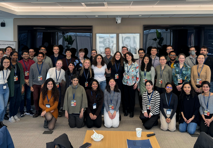 Yale Economics PhD students at the Harvard Development Retreat