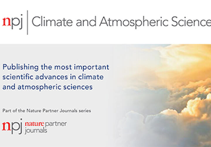 Image of the npj Climate and Atmospheric Science journal